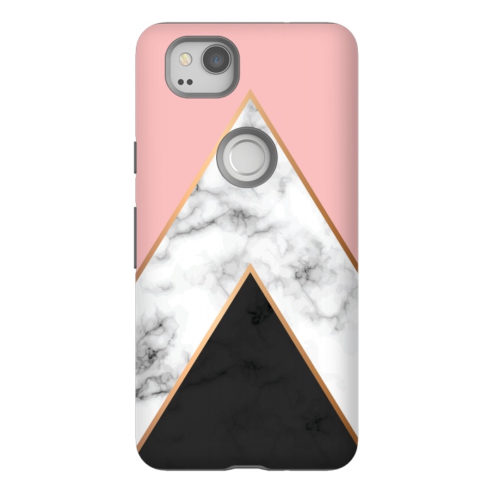 Pixel 2 StrongFit Marble Geometry 010 by Jelena Obradovic