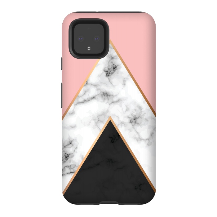 Pixel 4 StrongFit Marble Geometry 010 by Jelena Obradovic