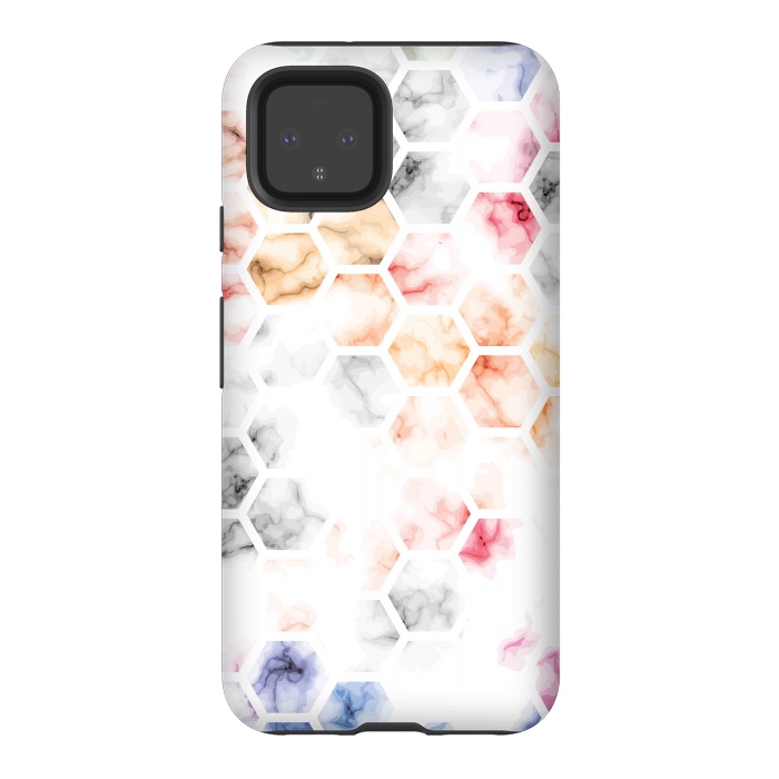 Pixel 4 StrongFit Marble Geometry 014 by Jelena Obradovic