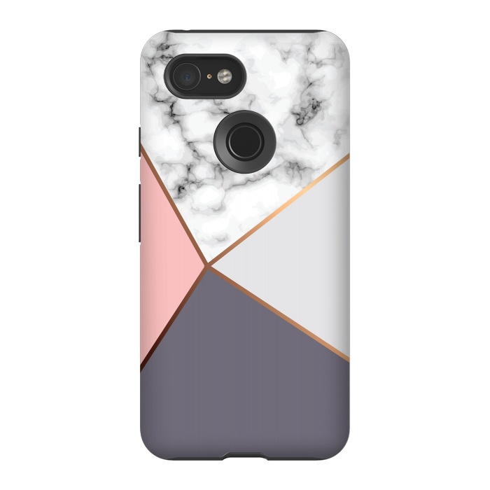 Pixel 3 StrongFit Marble Geometry 016 by Jelena Obradovic