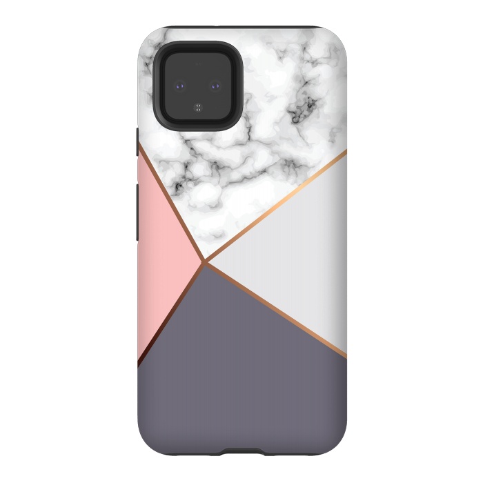 Pixel 4 StrongFit Marble Geometry 016 by Jelena Obradovic