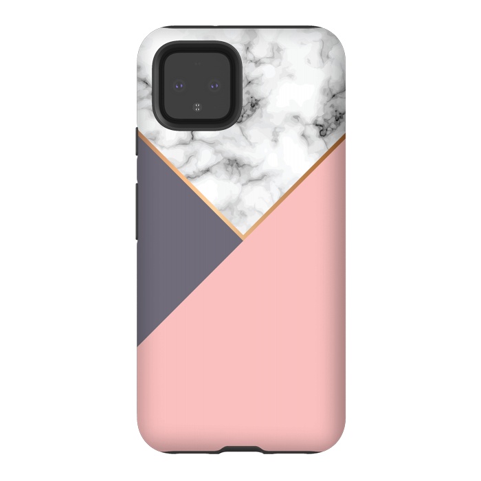 Pixel 4 StrongFit Marble Geometry 017 by Jelena Obradovic