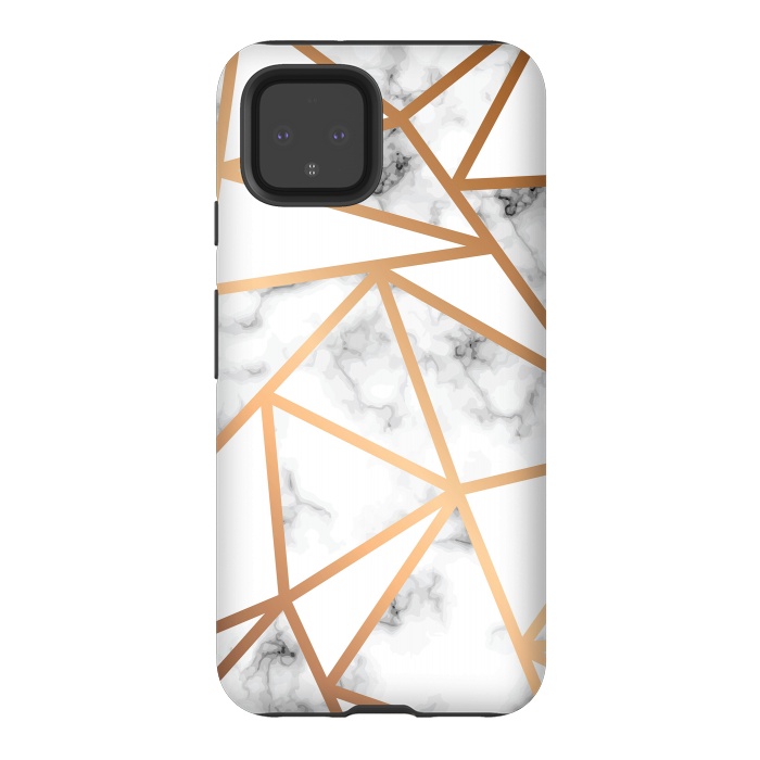 Pixel 4 StrongFit Marble Geometry 021 by Jelena Obradovic