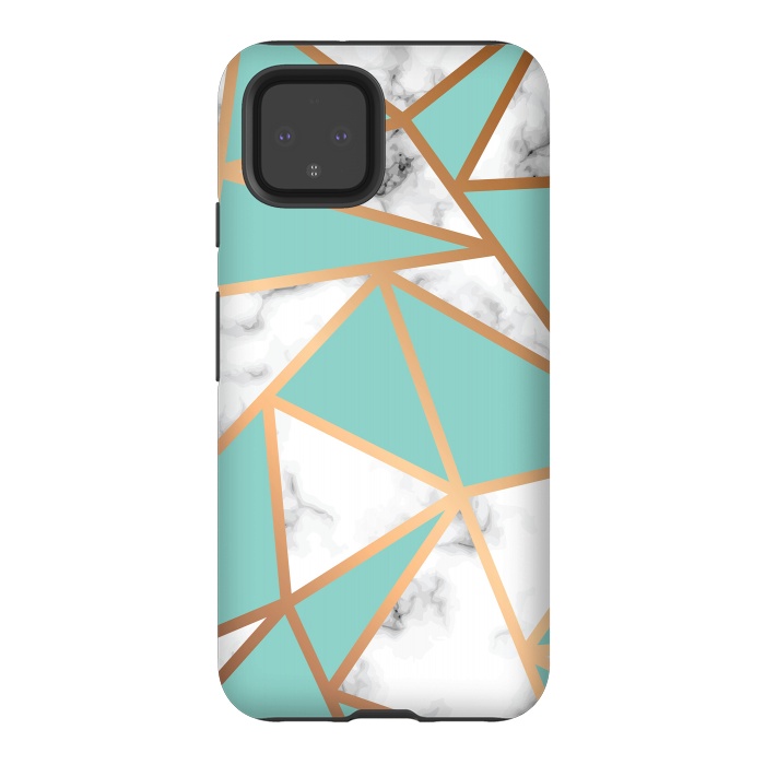 Pixel 4 StrongFit Marble Geometry 023 by Jelena Obradovic