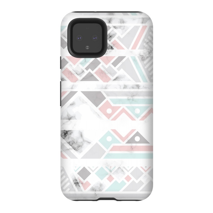 Pixel 4 StrongFit Marble Geometry 027 by Jelena Obradovic