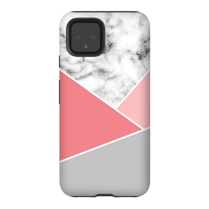 Pixel 4 StrongFit Marble Geometry 034 by Jelena Obradovic