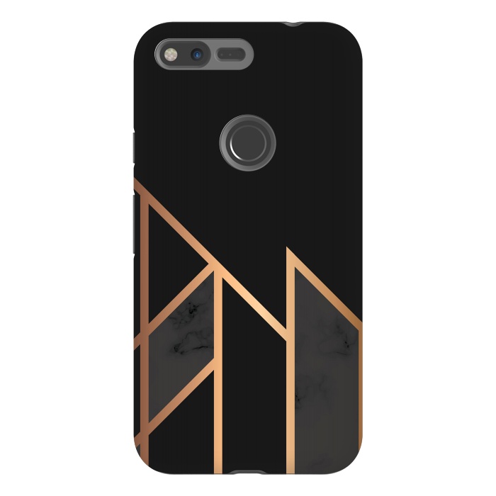 Pixel XL StrongFit Black and Gold 035 by Jelena Obradovic