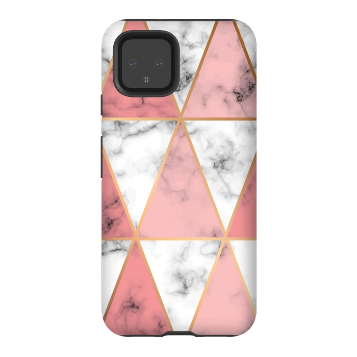 Pixel 4 StrongFit Marble Geometry 037 by Jelena Obradovic