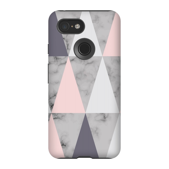 Pixel 3 StrongFit Marble Geometry 038 by Jelena Obradovic