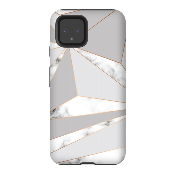 Pixel 4 StrongFit Marble Geometry 044 by Jelena Obradovic