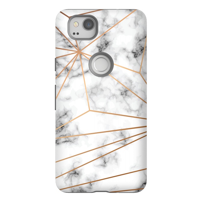 Pixel 2 StrongFit Marble Geometry 046 by Jelena Obradovic