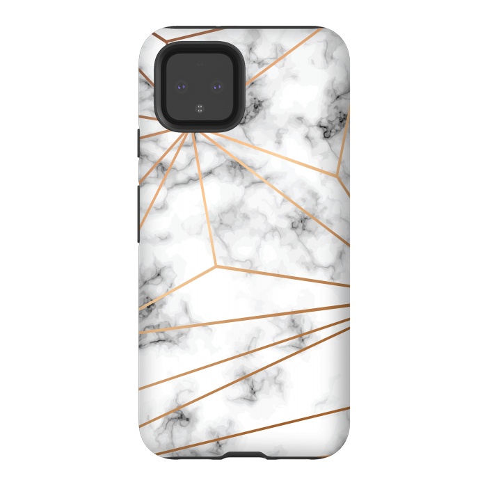 Pixel 4 StrongFit Marble Geometry 046 by Jelena Obradovic