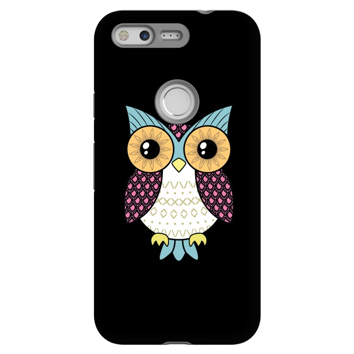 Pixel StrongFit Fancy owl by Laura Nagel