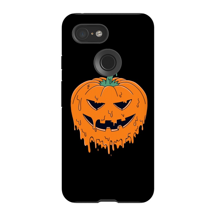 Pixel 3 StrongFit Melted Pumpkin by Coffee Man