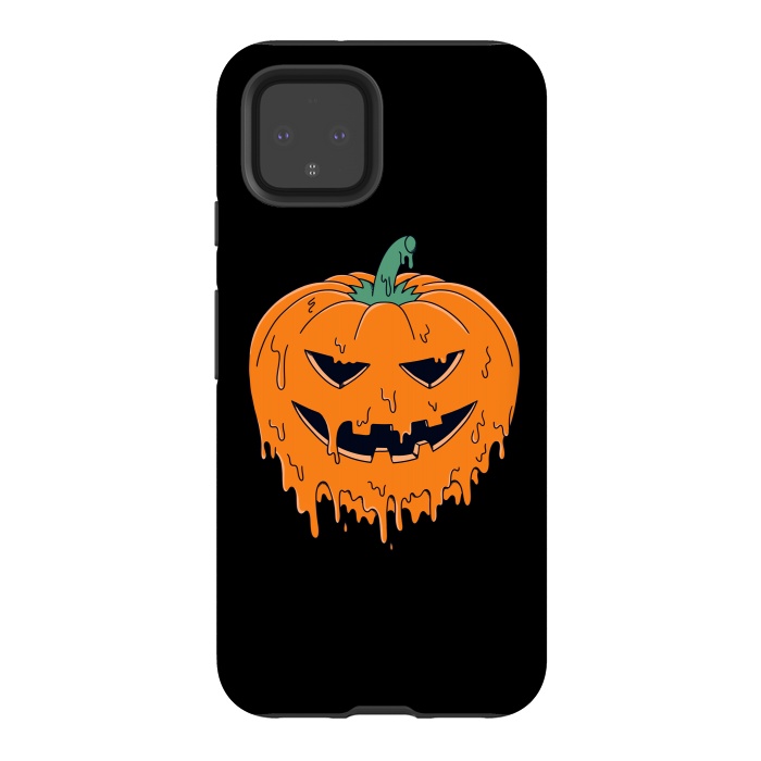 Pixel 4 StrongFit Melted Pumpkin by Coffee Man