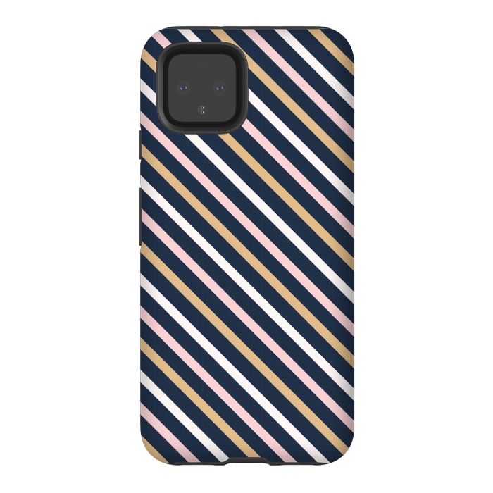 Pixel 4 StrongFit Striped Background I by Bledi