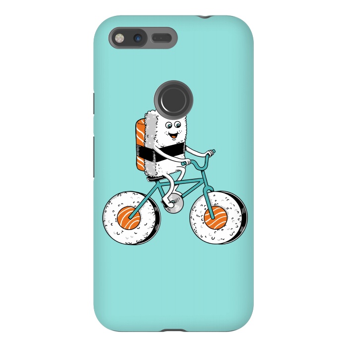 Pixel XL StrongFit Sushi Bicycle by Coffee Man