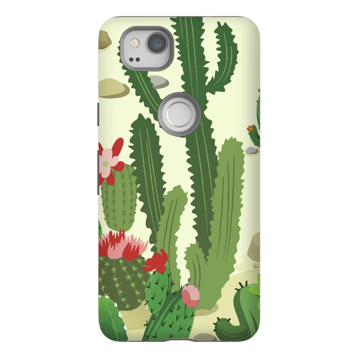 Pixel 2 StrongFit Cactus Variety III by Bledi
