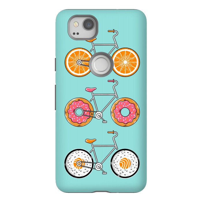 Pixel 2 StrongFit Food Bicycle by Coffee Man