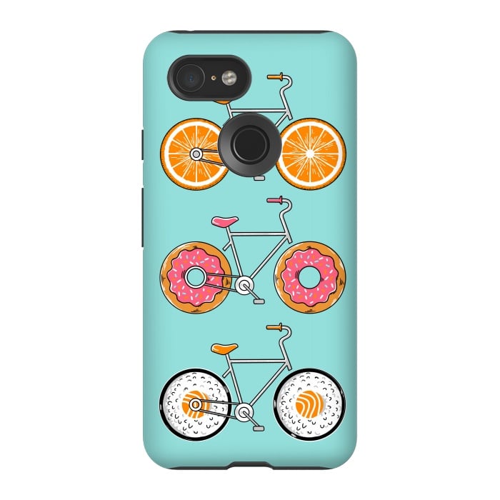 Pixel 3 StrongFit Food Bicycle by Coffee Man