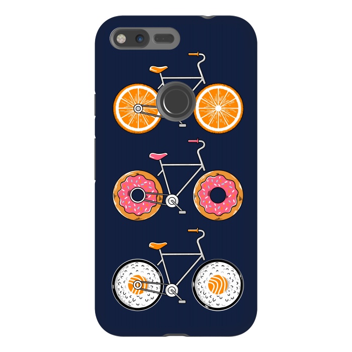 Pixel XL StrongFit Food Bicycle 2 by Coffee Man