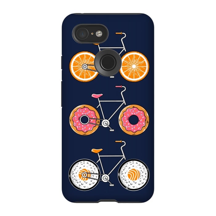 Pixel 3 StrongFit Food Bicycle 2 by Coffee Man