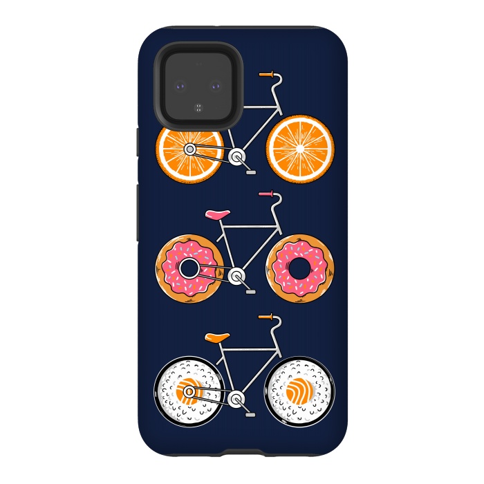 Pixel 4 StrongFit Food Bicycle 2 by Coffee Man