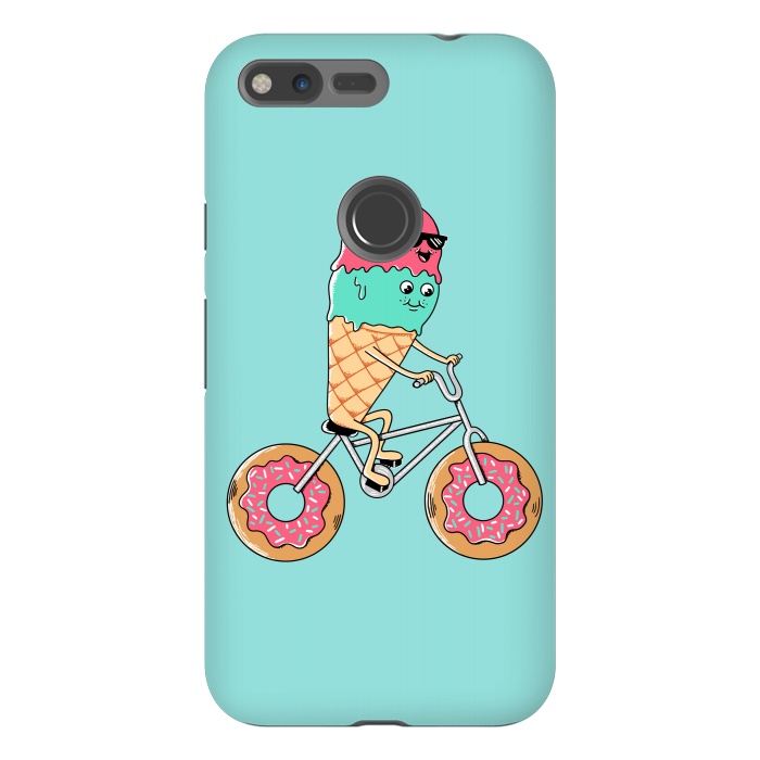 Pixel XL StrongFit Donut Bicycle by Coffee Man