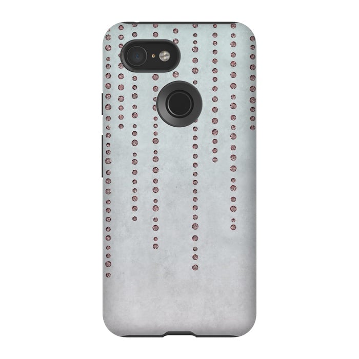 Pixel 3 StrongFit Soft Pink Rhinestone Embellishment by Andrea Haase
