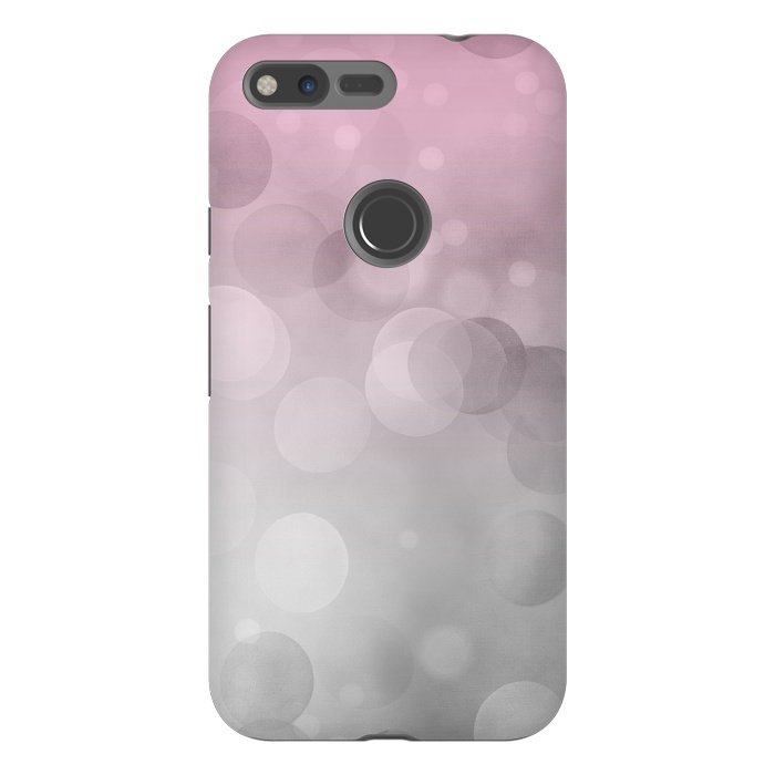 Pixel XL StrongFit Floating Lense Flares In Grey And Pink by Andrea Haase