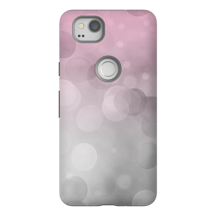 Pixel 2 StrongFit Floating Lense Flares In Grey And Pink by Andrea Haase