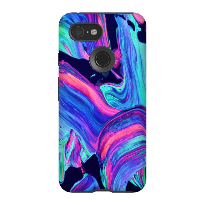 Pixel 3 StrongFit Neon abstract #charm by ''CVogiatzi.