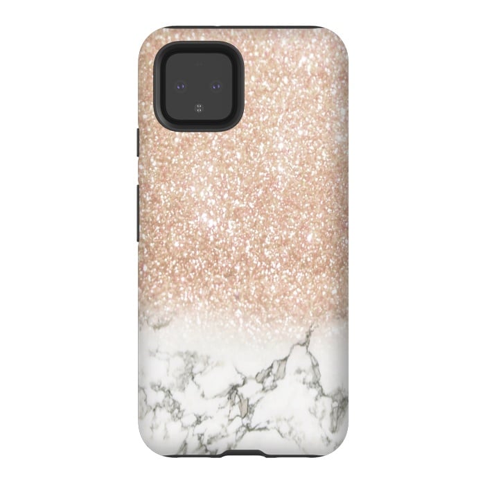 Pixel 4 StrongFit Marble & Stardust Ombre by ''CVogiatzi.