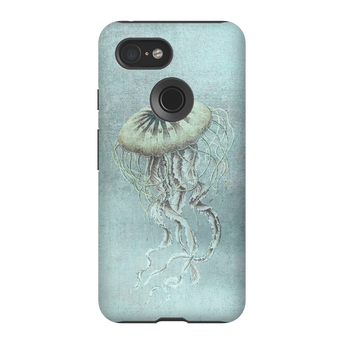 Pixel 3 StrongFit Underwater Jellyfish by Andrea Haase