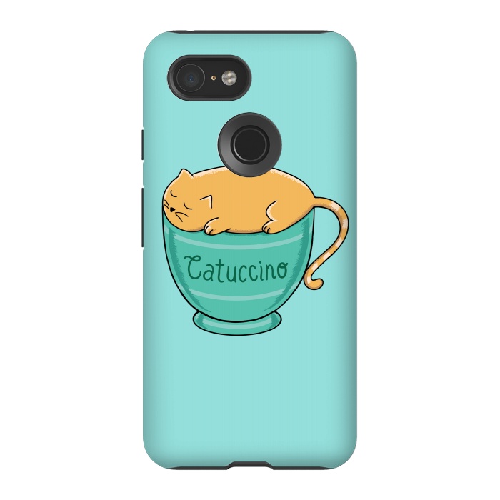 Pixel 3 StrongFit Cattuccino by Coffee Man
