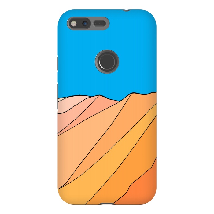Pixel XL StrongFit Sand Dunes by Steve Wade (Swade)