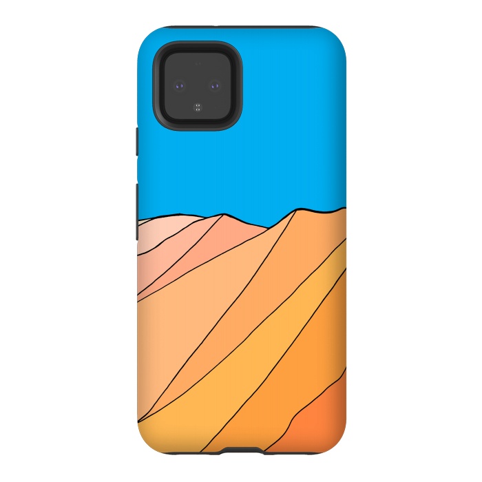 Pixel 4 StrongFit Sand Dunes by Steve Wade (Swade)