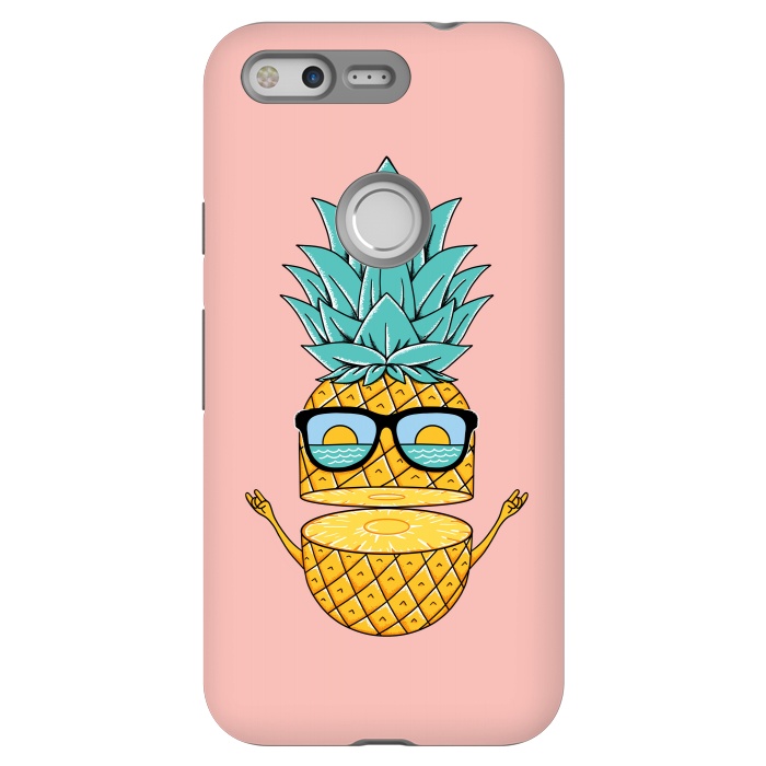 Pixel StrongFit Pineapple Sunglasses Pink by Coffee Man