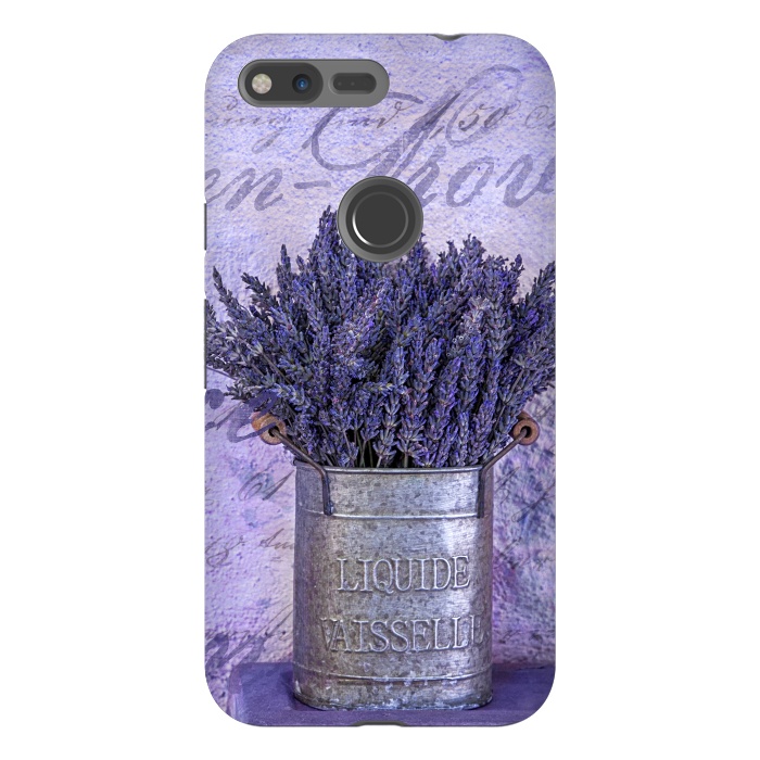 Pixel XL StrongFit Lavender Bouquet In Tin Can by Andrea Haase