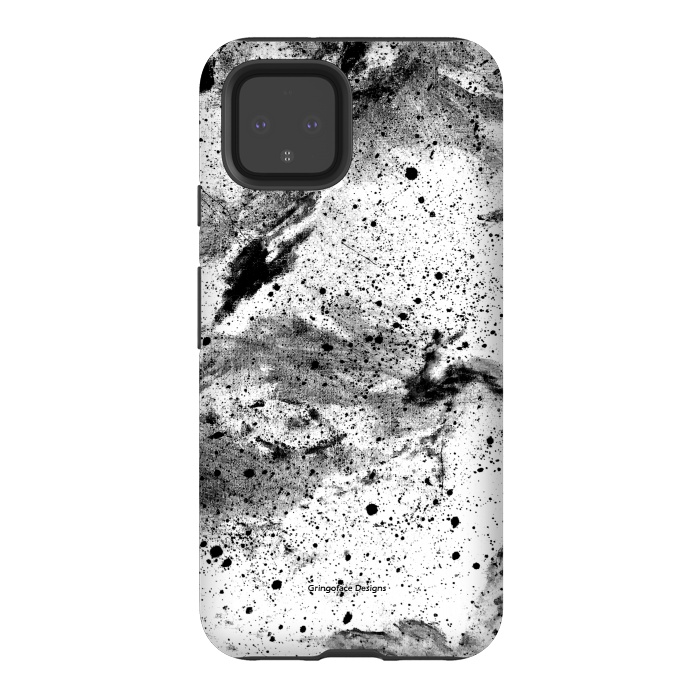Pixel 4 StrongFit Marble Galaxy by Gringoface Designs