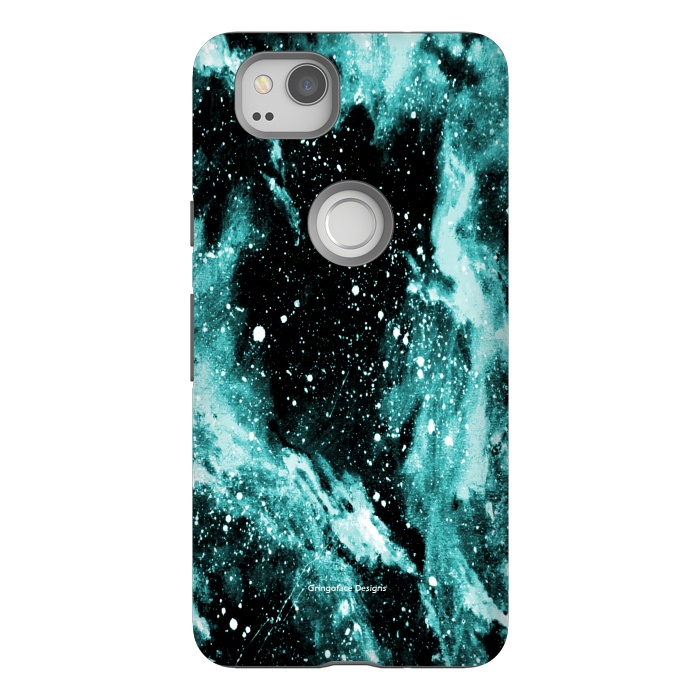 Pixel 2 StrongFit Iced Galaxy by Gringoface Designs