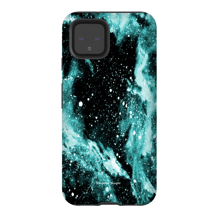 Pixel 4 StrongFit Iced Galaxy by Gringoface Designs