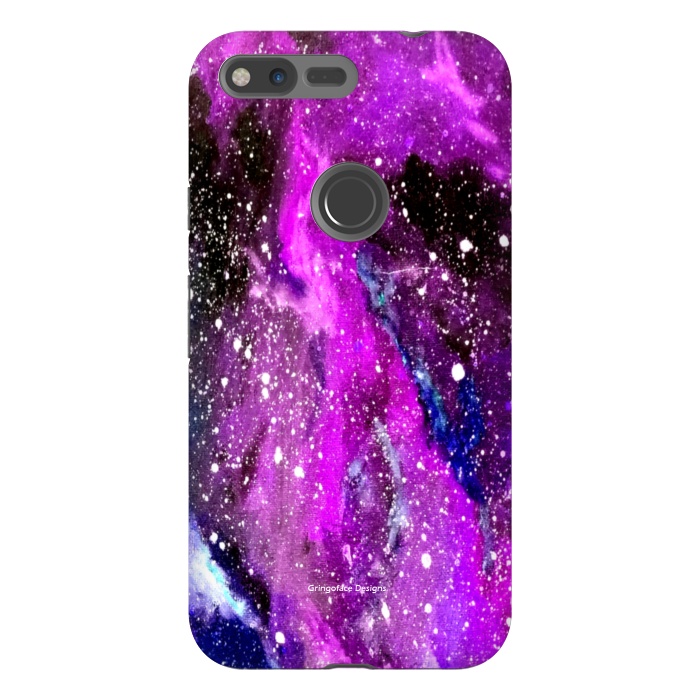 Pixel XL StrongFit Ultraviolet Galaxy by Gringoface Designs