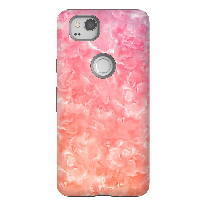Pixel 2 StrongFit Pink Mother of Pearl Pattern by  Utart