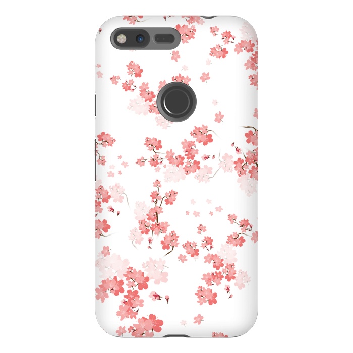 Pixel XL StrongFit Cherry Flower (spring floral pattern) by Bledi