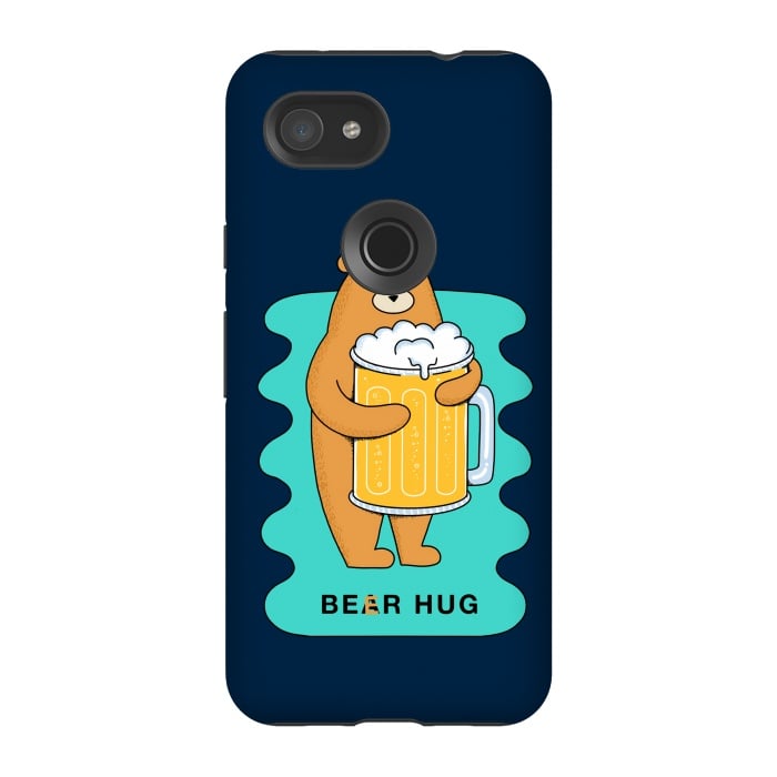 Pixel 3A StrongFit Beer Hug by Coffee Man