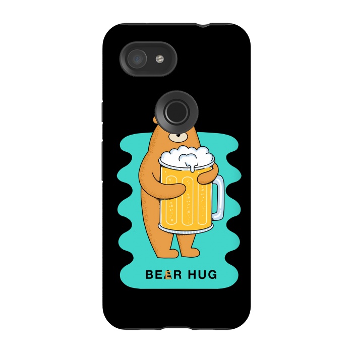 Pixel 3A StrongFit Beer Hug 2 by Coffee Man