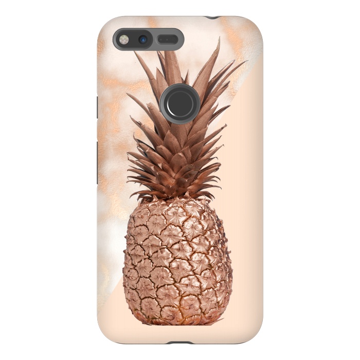 Pixel XL StrongFit Sweet Copper Pineapple and Marble by  Utart