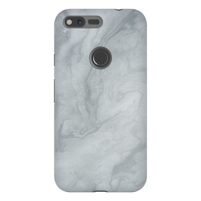 Pixel XL StrongFit Gray Marble 2 by Andrea Haase