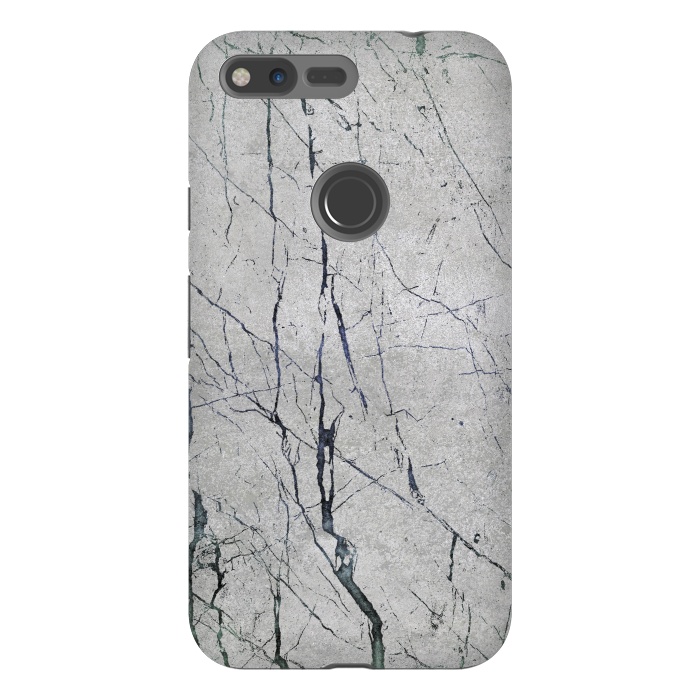 Pixel XL StrongFit Marbled Concrete by Andrea Haase